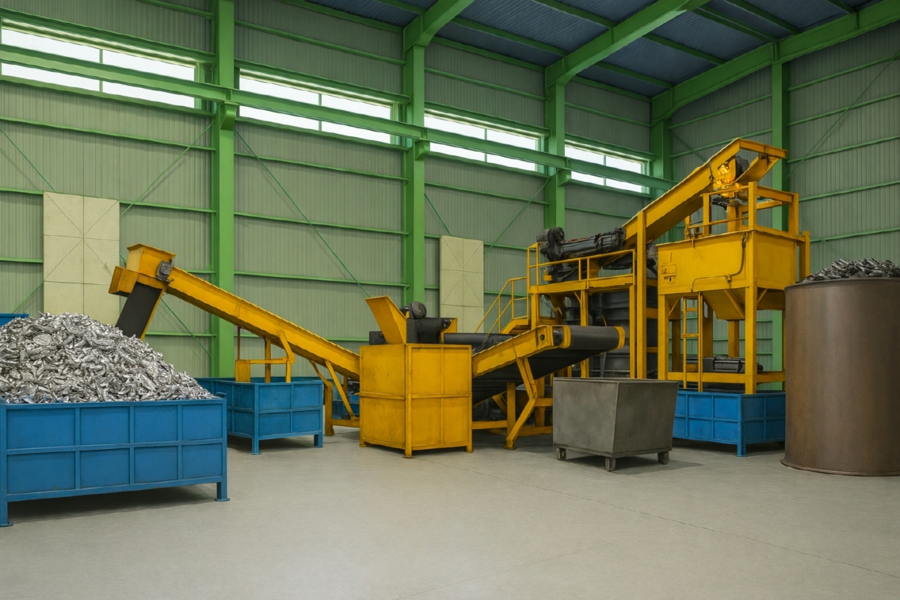 자원 재활용 · Shredder & 자동차 해체